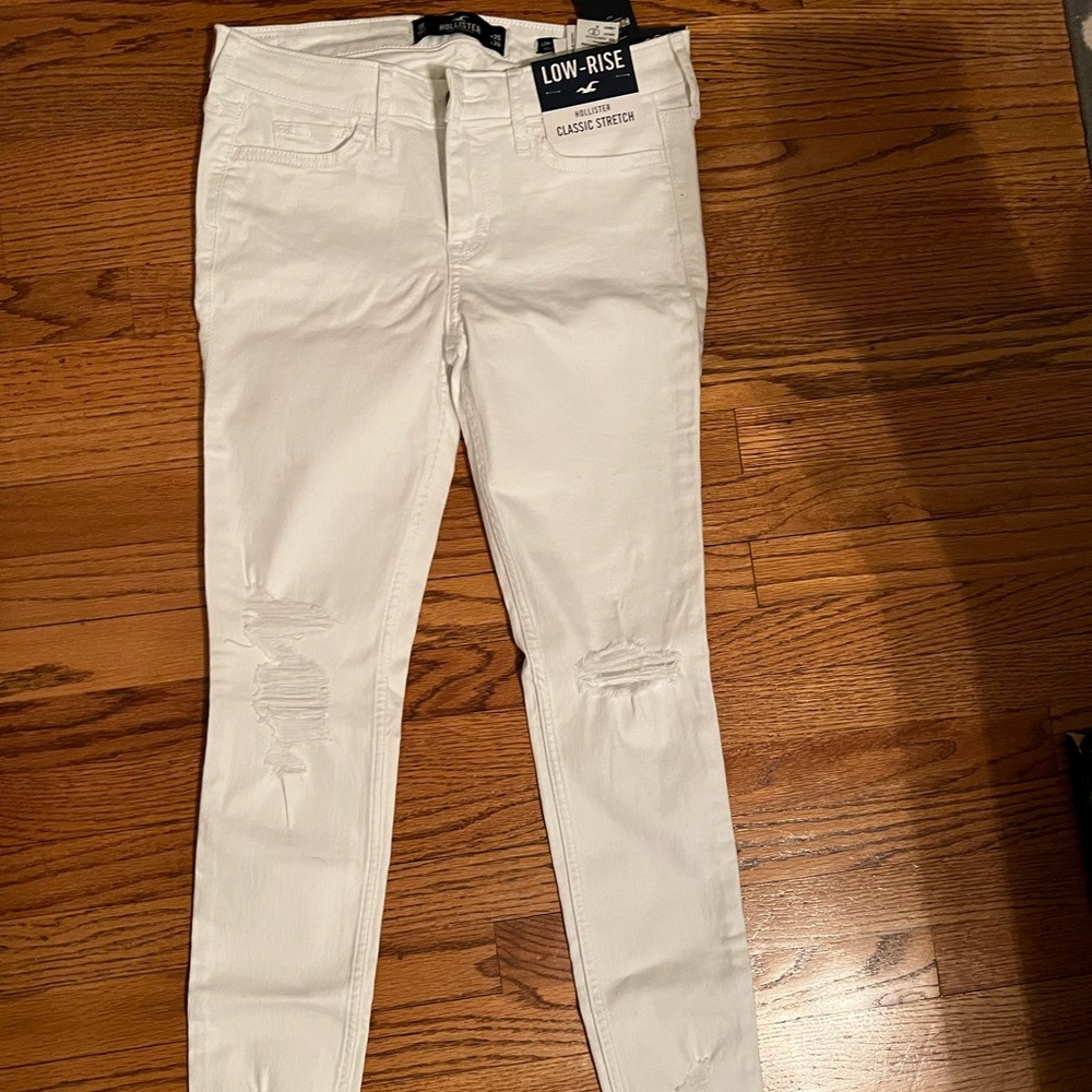 Hollister white Jeans size 1S